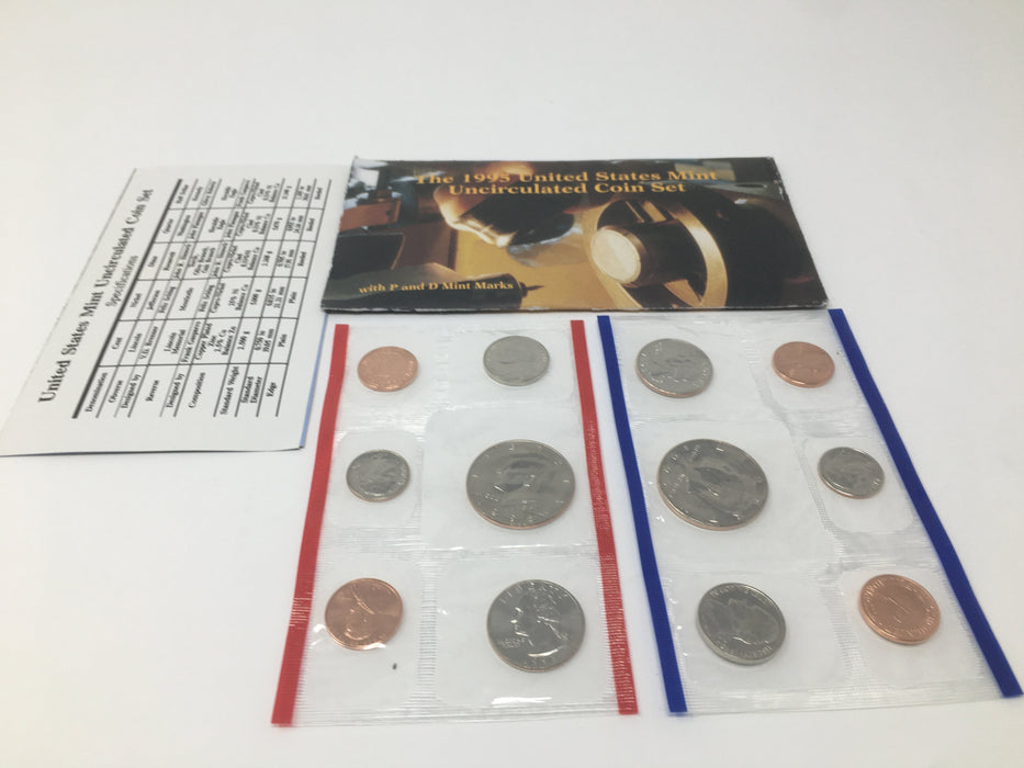 1995 P & D US Mint Uncirculated Coin Set