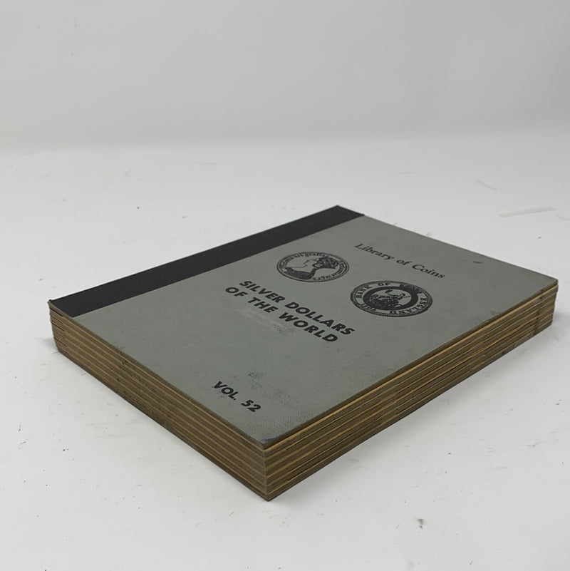 Library of Coins Vol 52 Silver Dollars of the World Coin Album-Used
