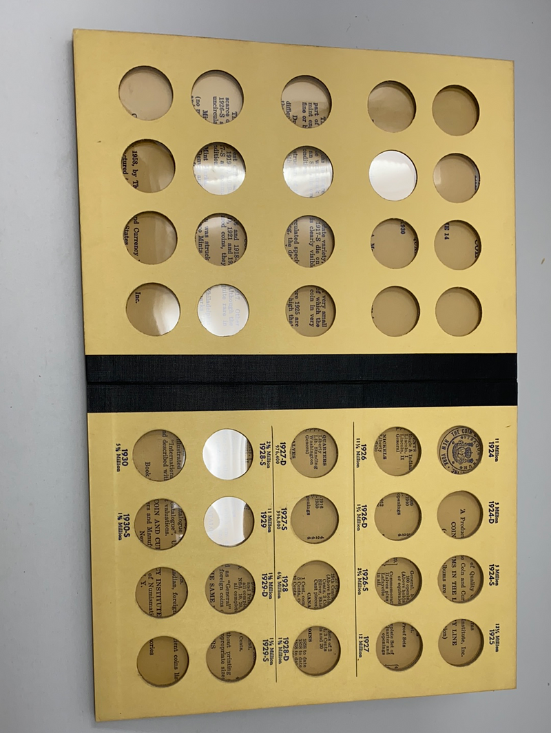 Library of Coins Vol 14 Standing Liberty Quarters Coin Album-Used