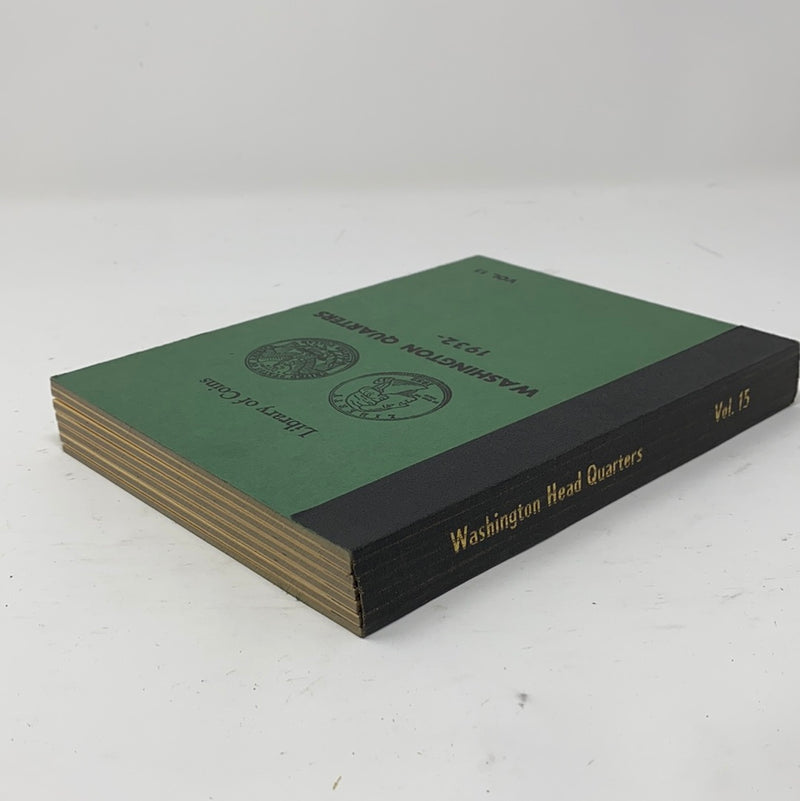 Library of Coins Vol 15 Washington Quarters Coin Album-Used