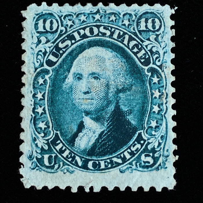 #68 F/VF Used No gum US Stamp