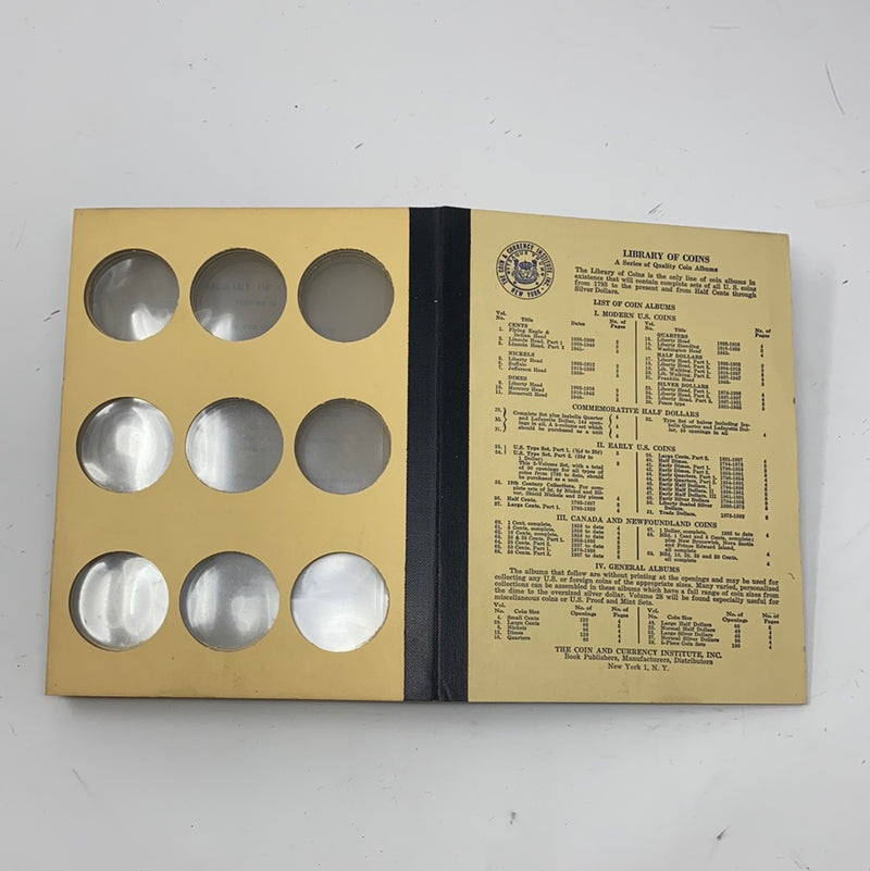 Library of Coins Vol 52 Silver Dollars of the World Coin Album-Used