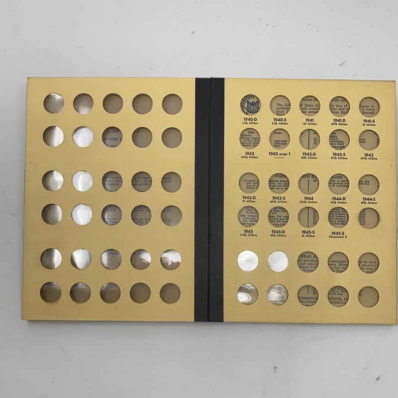 Library of Coins Vol 10 Mercury Head Dimes Coin Album-Used