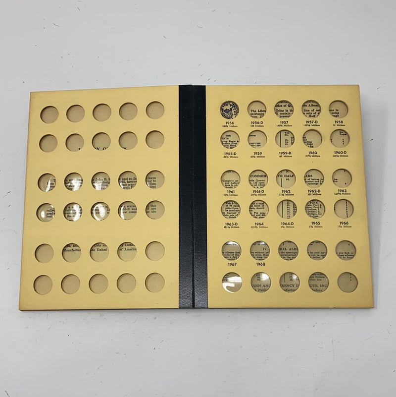 Library of Coins Vol 11 Roosevelt Head Dimes Coin Album-Used