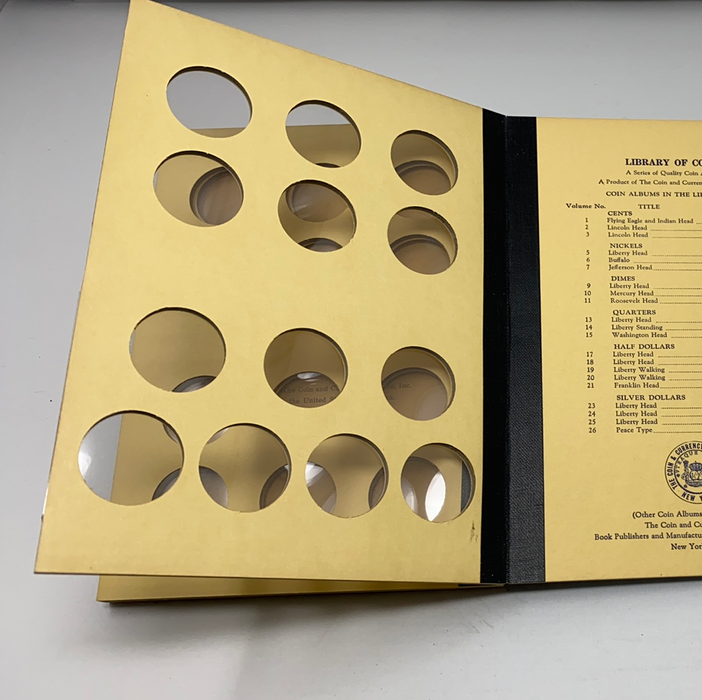 Library of Coins Vol 18 Barber Half Dollars Part 2 Coin Album-Used