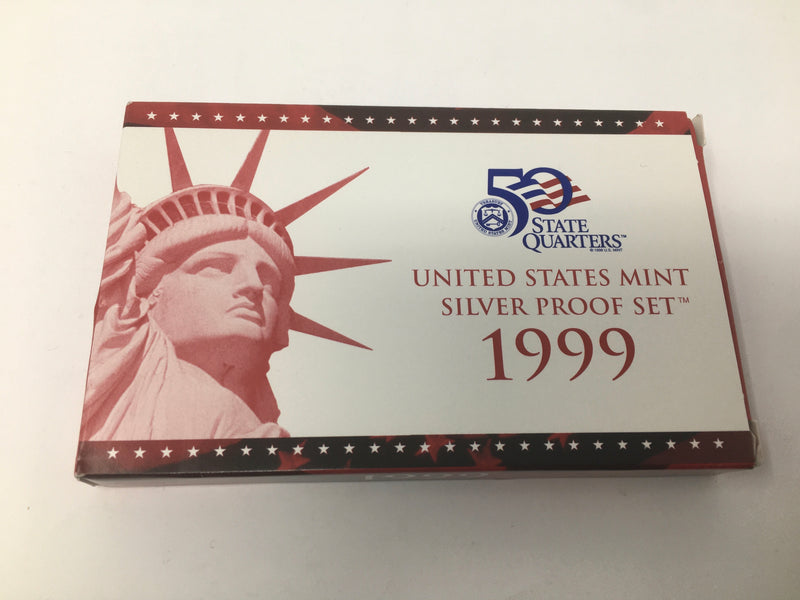 1999 S US Mint Silver Proof Set