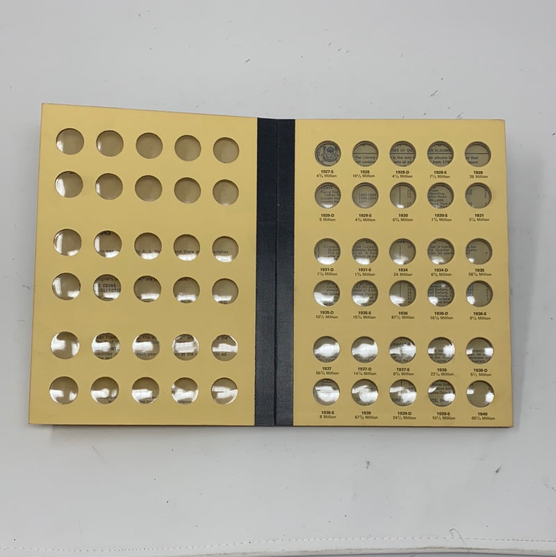 Library of Coins Vol 10 Mercury Head Dimes Coin Album-Used