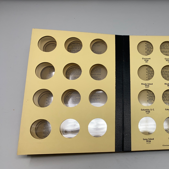 Library of Coins Vol 29 US Commemorative Part 1 Coins Album-Used