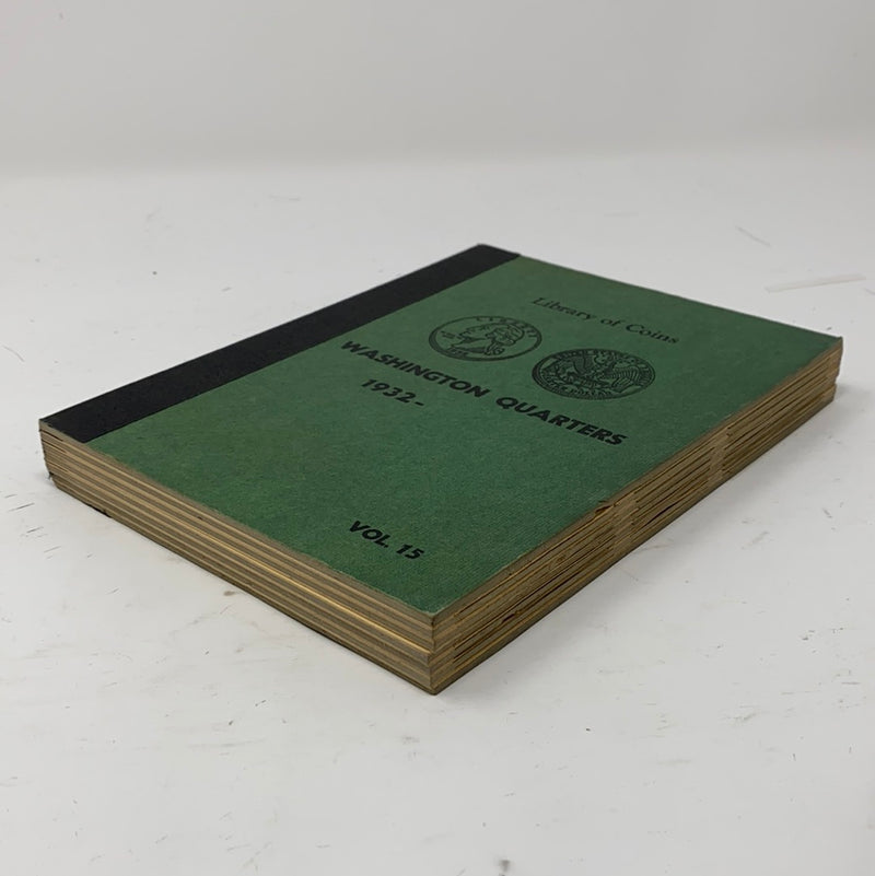 Library of Coins Vol 15 Washington Quarters Coin Album-Used