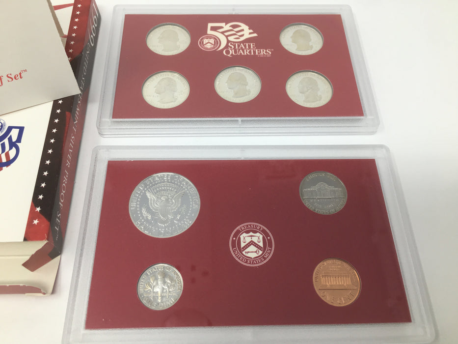 1999 S US Mint Silver Proof Set