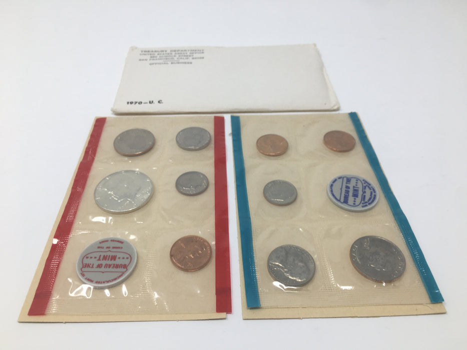 1970 P & D US Mint Uncirculated Coin Set