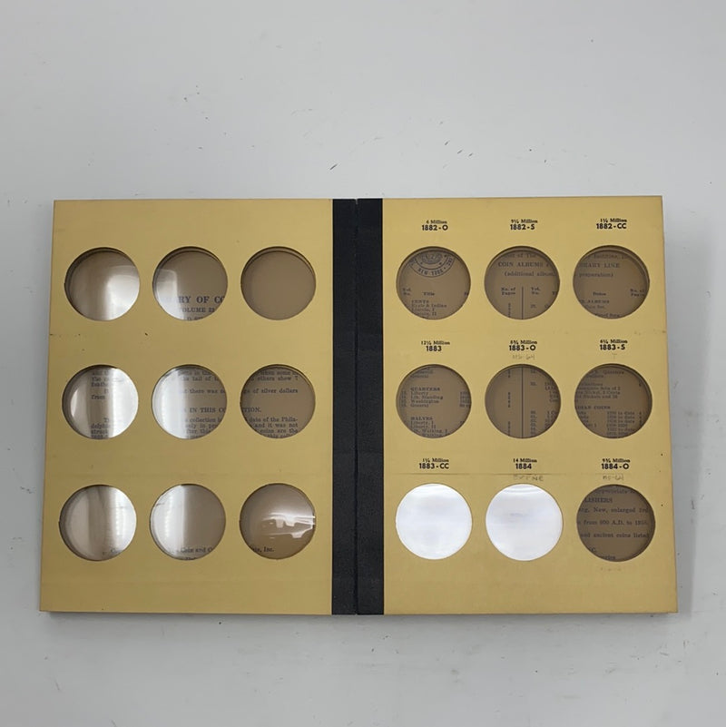Library of Coins Vol 23 Morgan Silver Dollars Part 1 Coin Album-Used