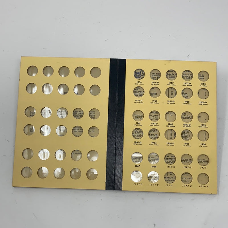 Library of Coins Vol 11 Roosevelt Head Dimes Coin Album-Used