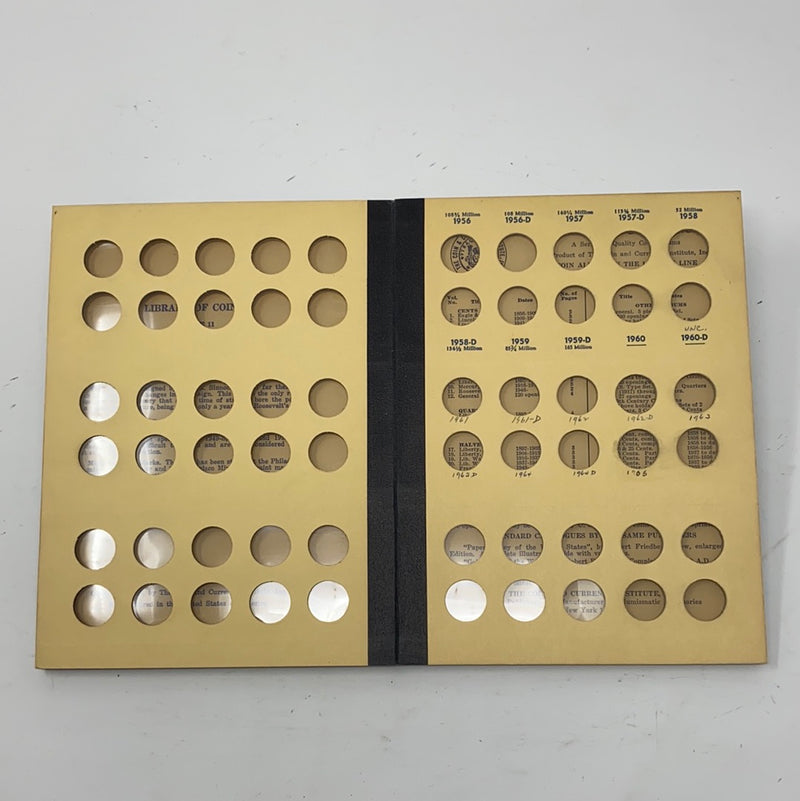 Library of Coins Vol 11 Roosevelt Head Dimes Coin Album-Used