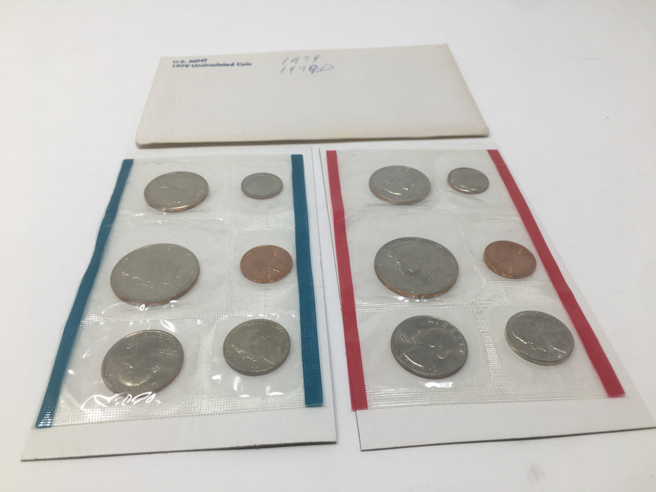 1979 P & D US Mint Uncirculated Coin Set
