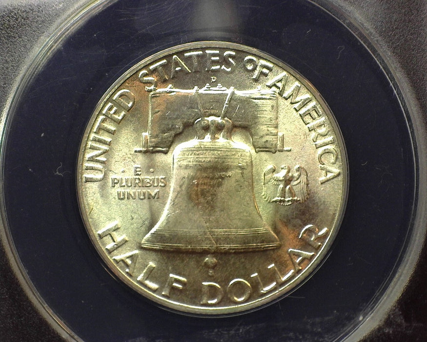 1948 D Franklin Half Dollar ANACS MS64 Full Bell Lines - US Coin