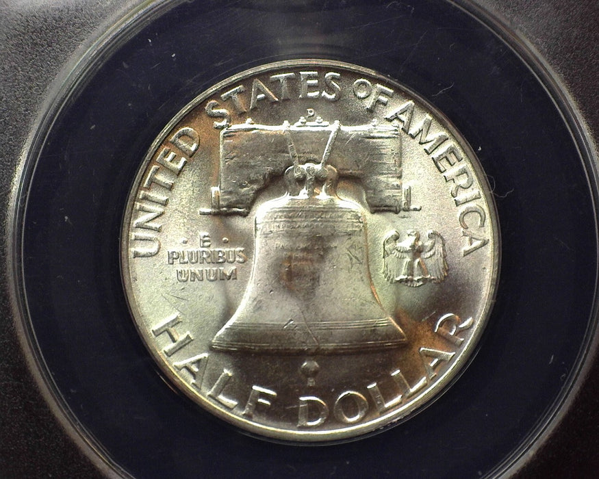1950 D Franklin Half Dollar ANACS MS64 Full Bell Lines - US Coin