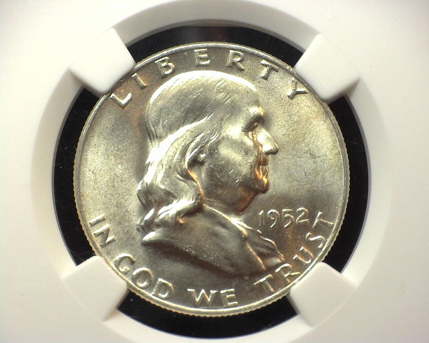 1952 D Franklin Half Dollar NGC MS65 Full Bell Lines - US Coin