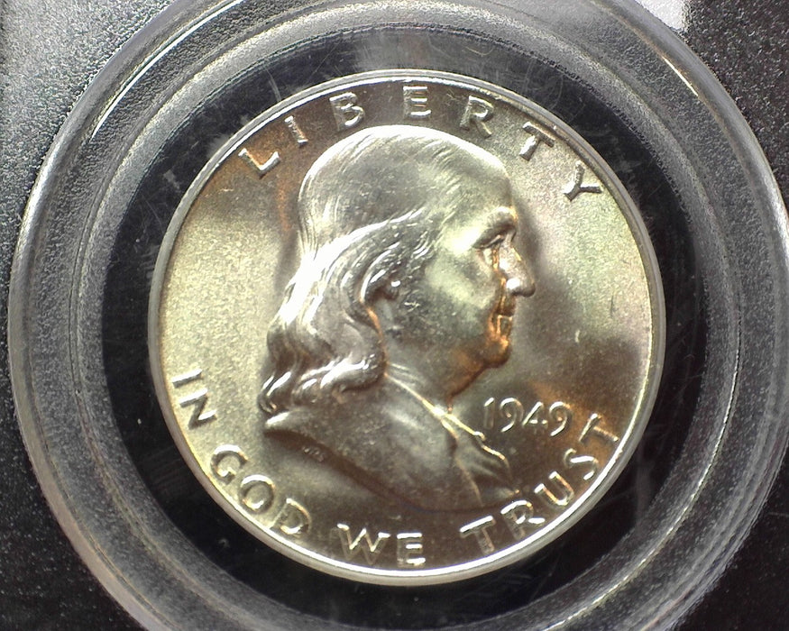 1949 Franklin Half Dollar PCGS MS64 Full Bell Lines - US Coin
