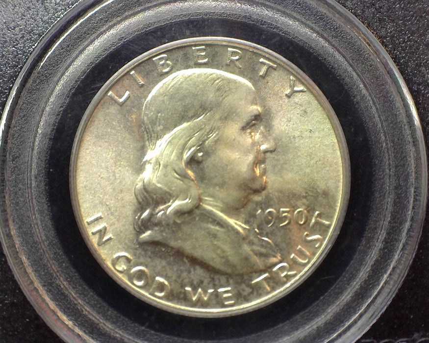 1950 Franklin Half Dollar PCGS MS64 Full Bell Lines - US Coin