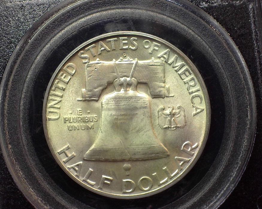 1950 D Franklin Half Dollar PCGS MS64 Full Bell Lines - US Coin