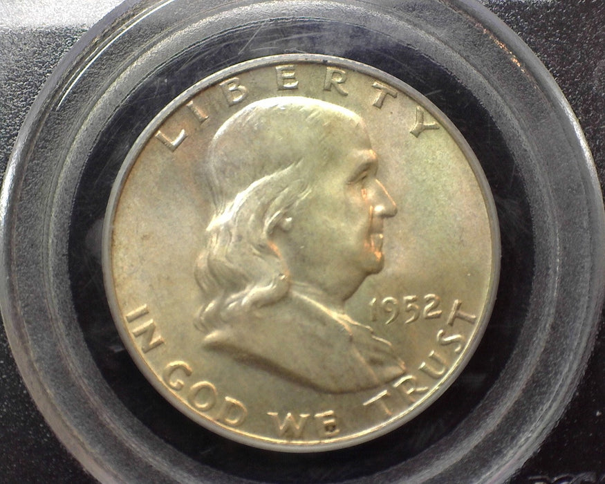 1952 D Franklin Half Dollar PCGS MS65 Full Bell Lines - US Coin
