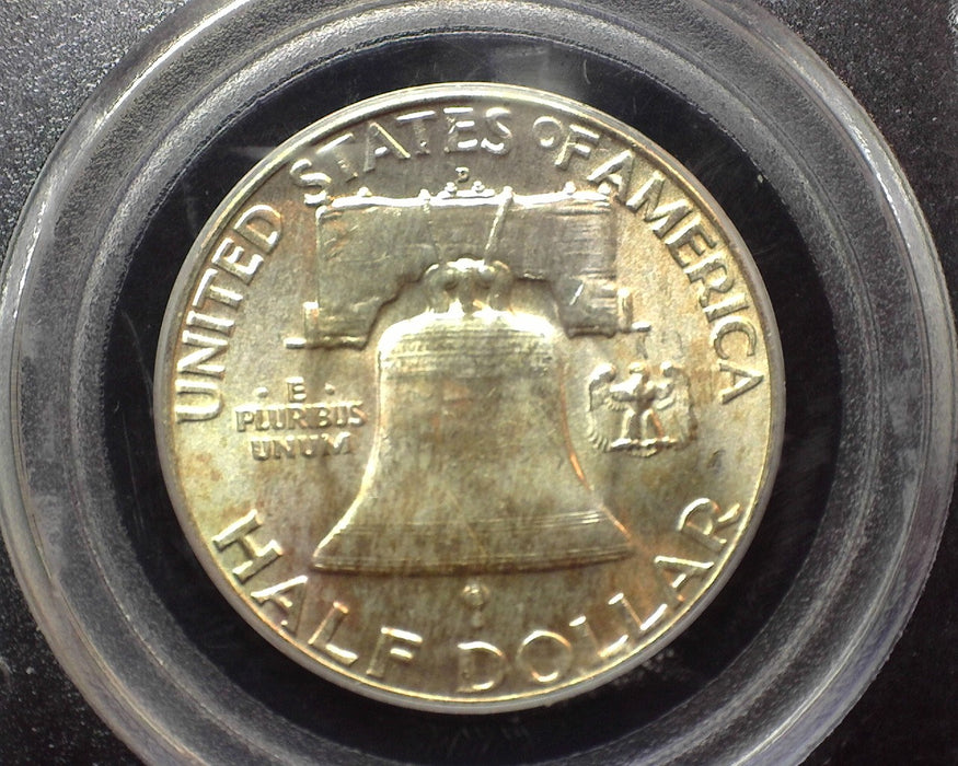 1952 D Franklin Half Dollar PCGS MS64 Full Bell Lines - US Coin