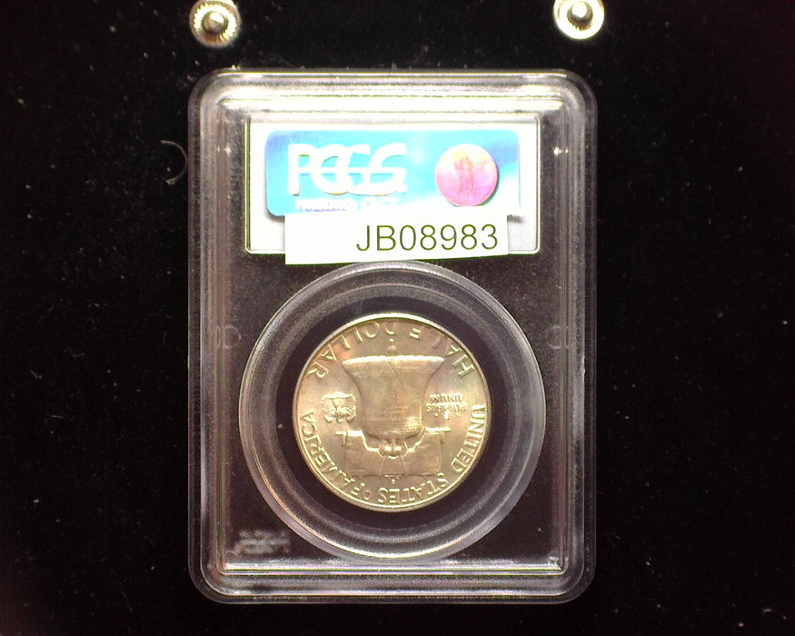 1952 D Franklin Half Dollar PCGS MS64 Full Bell Lines - US Coin