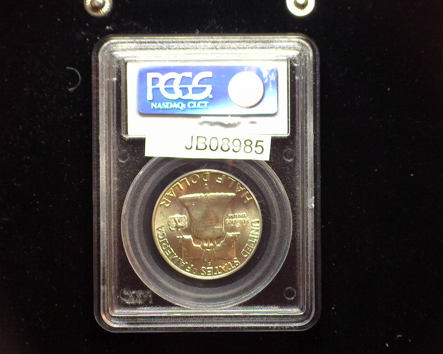 1953 D Franklin Half Dollar PCGS MS64 Full Bell Lines - US Coin