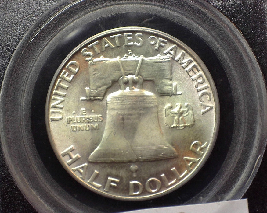 1954 D Franklin Half Dollar PCGS MS65 Full Bell Lines - US Coin