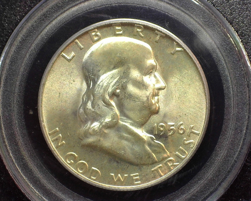 1956 Franklin Half Dollar PCGS MS64 Full Bell Lines - US Coin