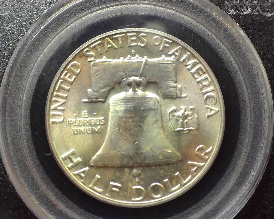 1961 D Franklin Half Dollar PCGS MS64 Full Bell Lines - US Coin