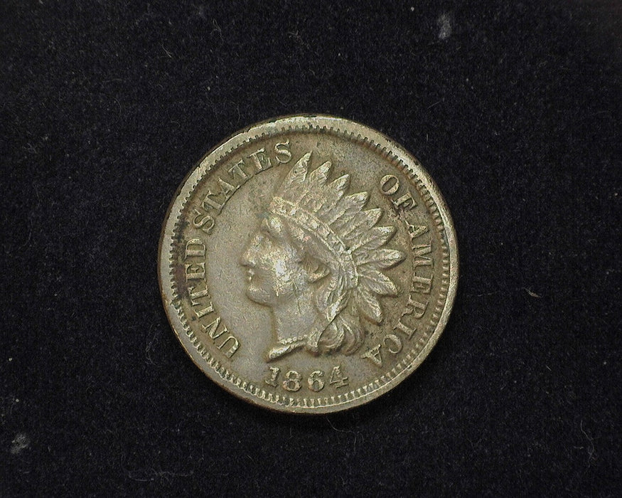 1864 Indian Head Penny/Cent VF Copper Nickel - US Coin