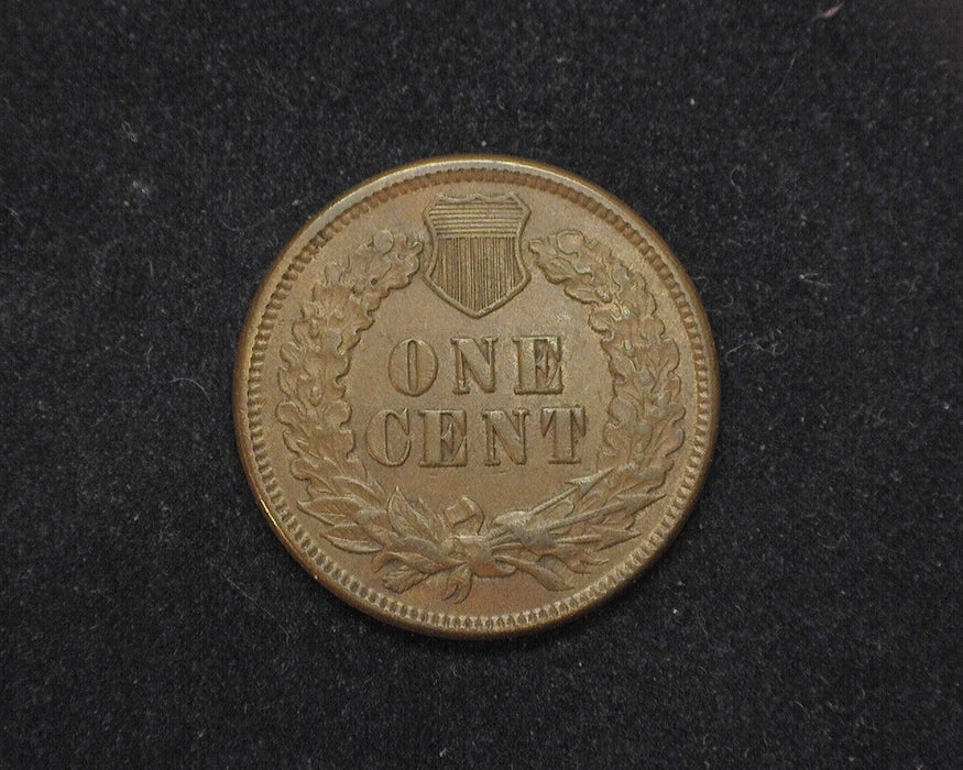 1876 Indian Head Penny/Cent XF+ - US Coin