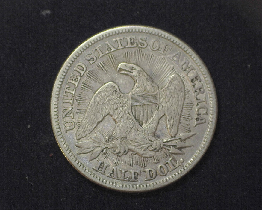 1853 Liberty Seated Half Dollar XF Arrows Rays - US Coin