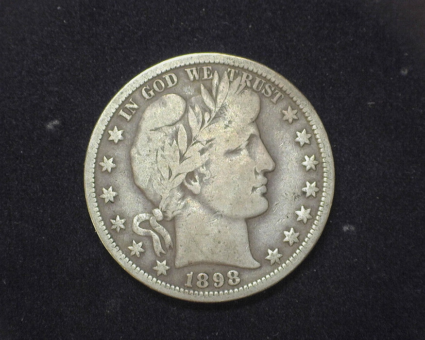 1898 O Barber Half Dollar VG/F - US Coin