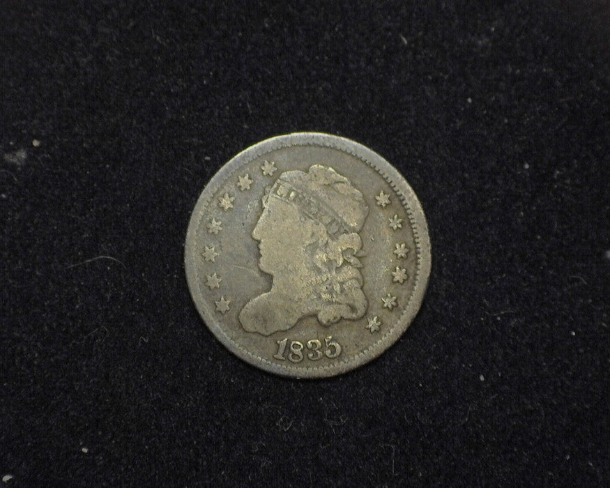 1835 Capped Bust Half Dime VG - US Coin