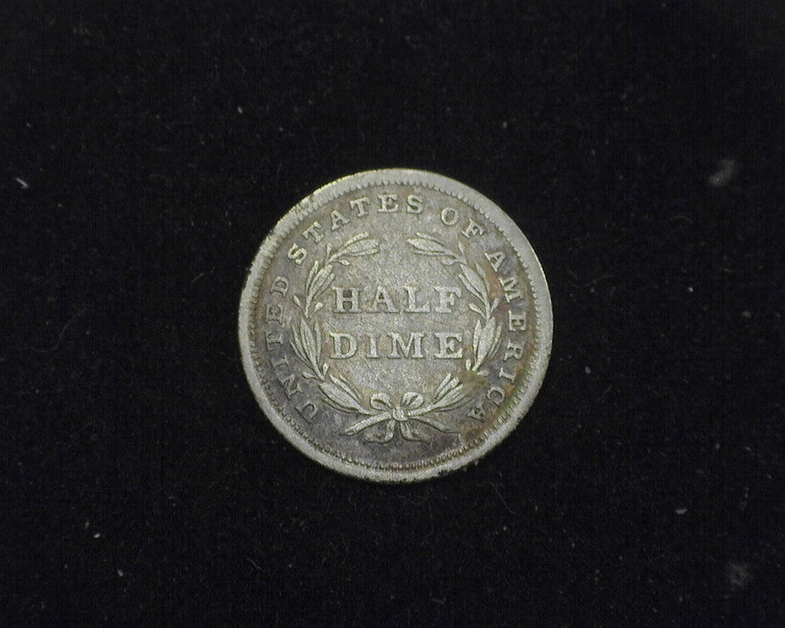 1837 Liberty Seated Half Dime F No stars - US Coin