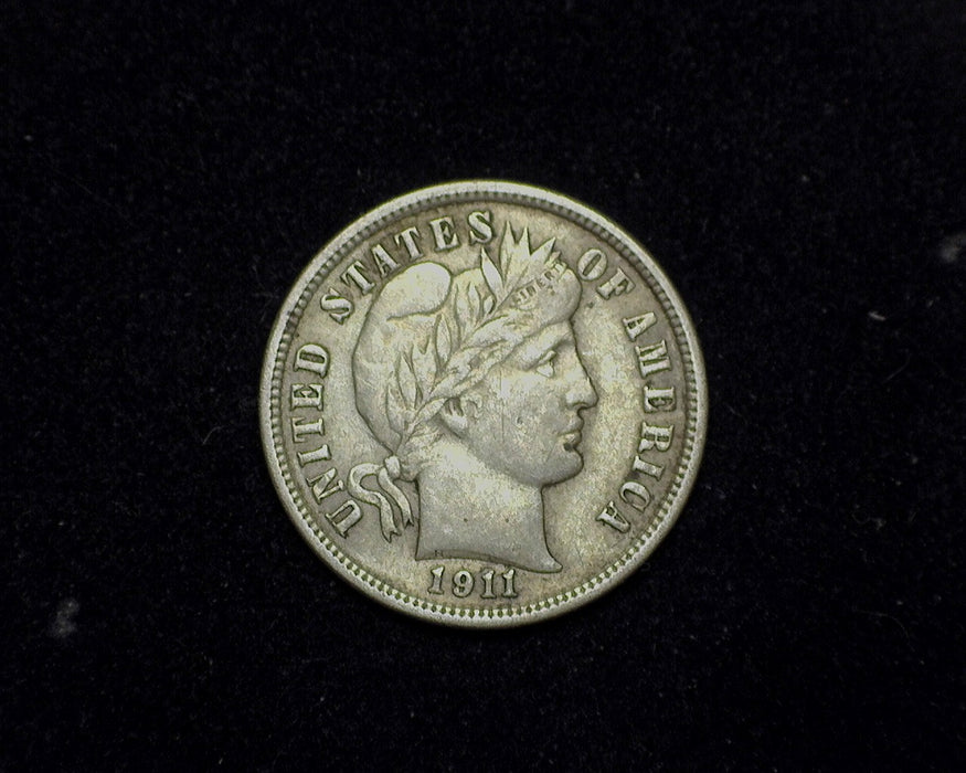 1911 Barber Dime XF - US Coin