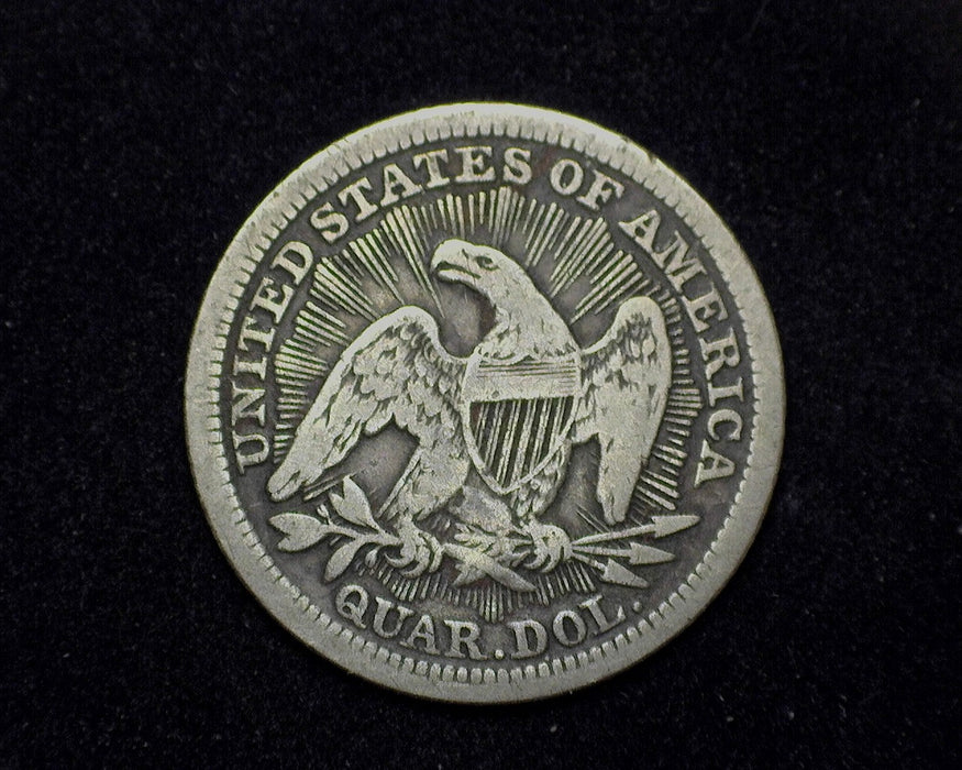 1853 Liberty Seated Quarter F Arrows and Rays - US Coin