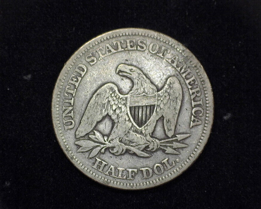 1858 Liberty Seated Half Dollar F - US Coin