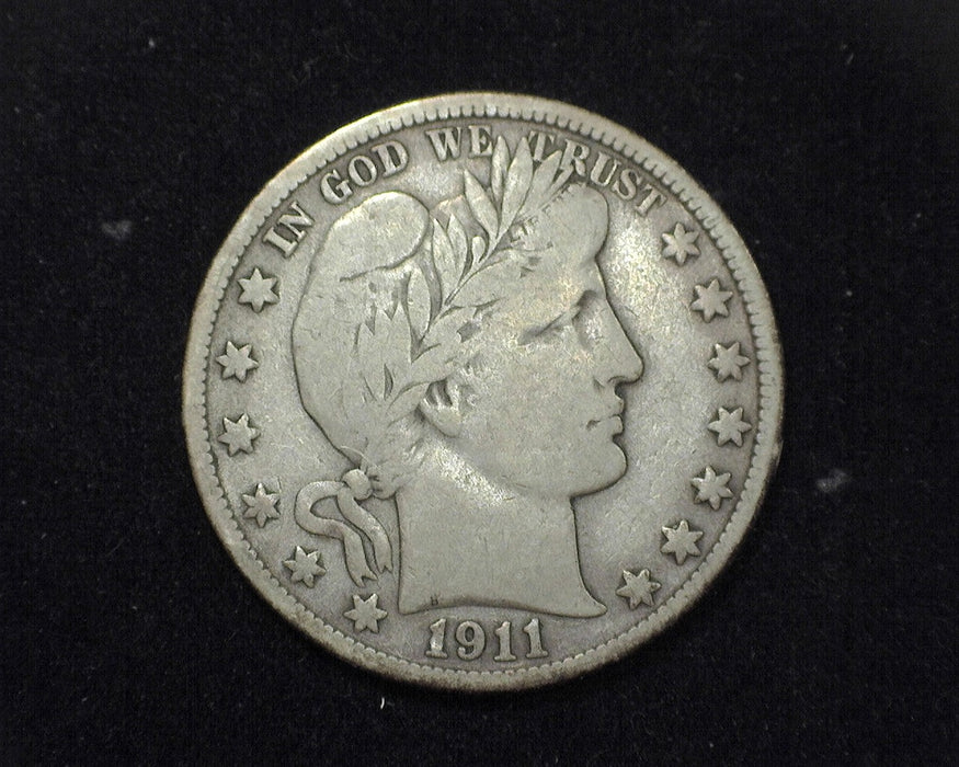 1911 Barber Half Dollar F - US Coin