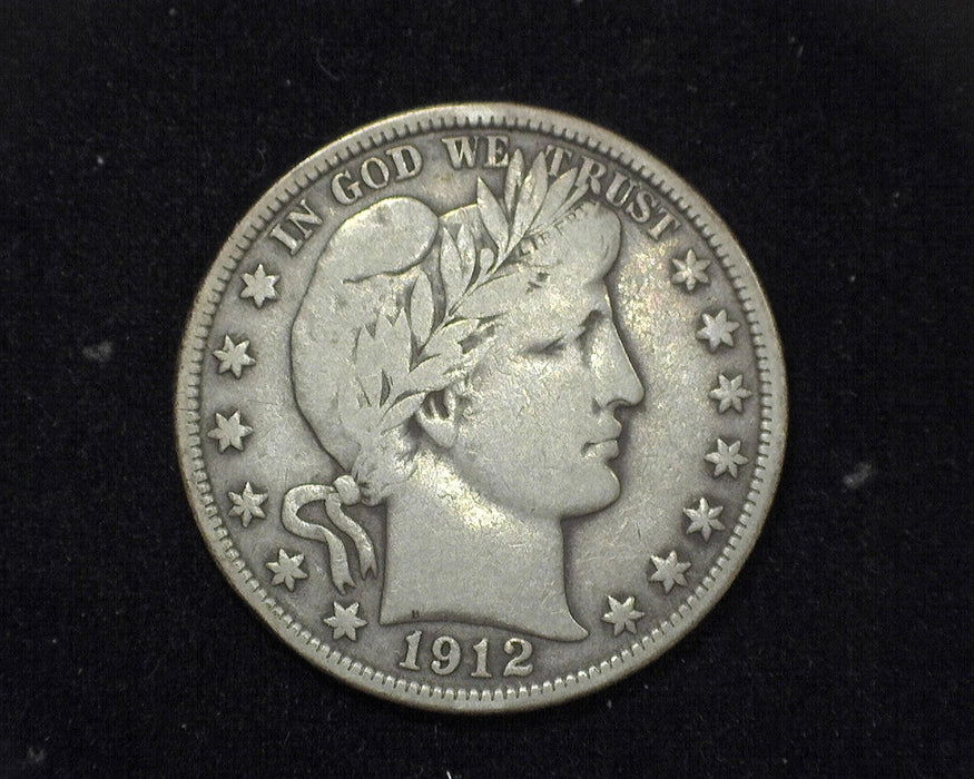 1912 Barber Half Dollar F - US Coin