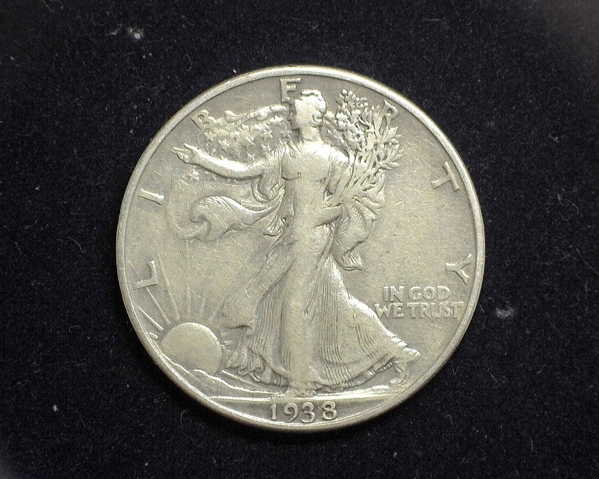 1938 D Walking Liberty Half Dollar VF - US Coin