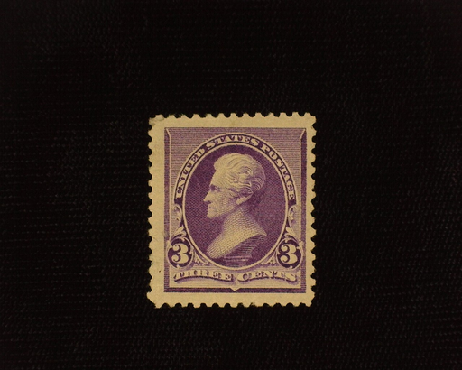 HS&C: US #221 Stamp Mint Choice. Large margin stamp with deep color. VF/XF LH