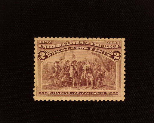 HS&C: US #231 Stamp Mint Rich color. VF/XF LH