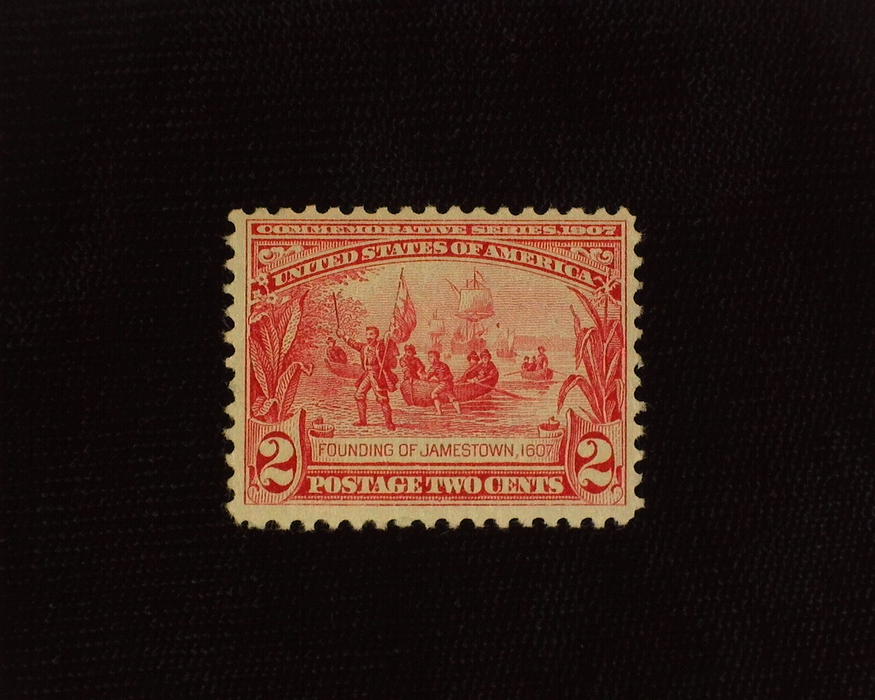 HS&C: US #329 Stamp Mint Rich color. VF NH