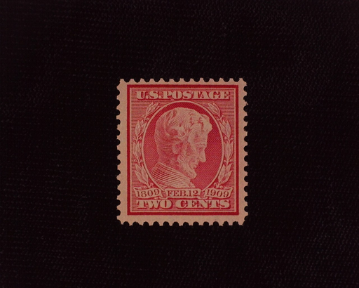 HS&C: US #369 Stamp Mint Blue paper. VF NH