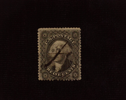 HS&C: US #36 Stamp Used Deep color with Pen cancel. AVG