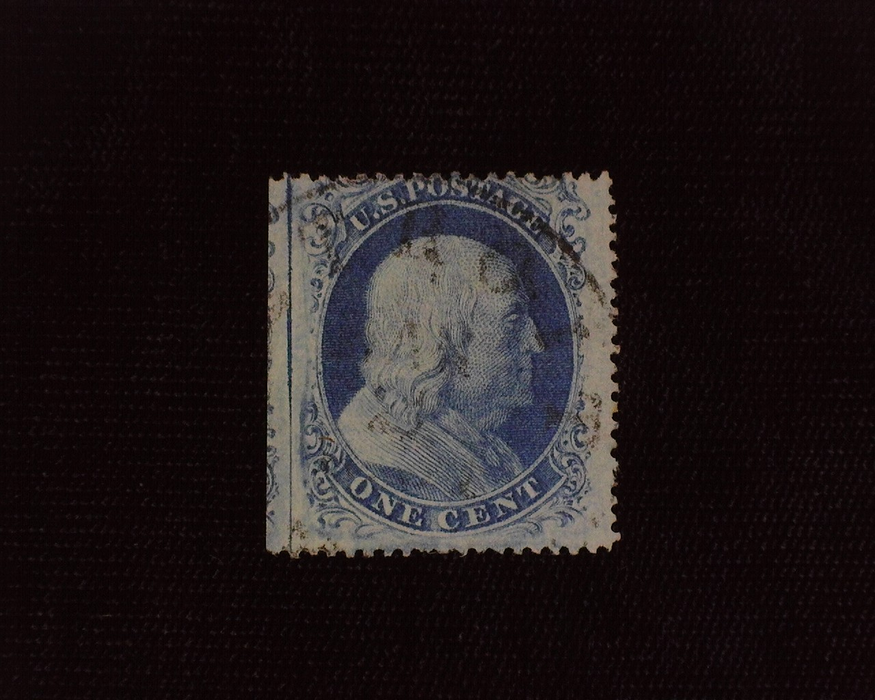 HS&C: US #18 Stamp Used Rich color. Well centered stamp with faint black CDS cancel. VF